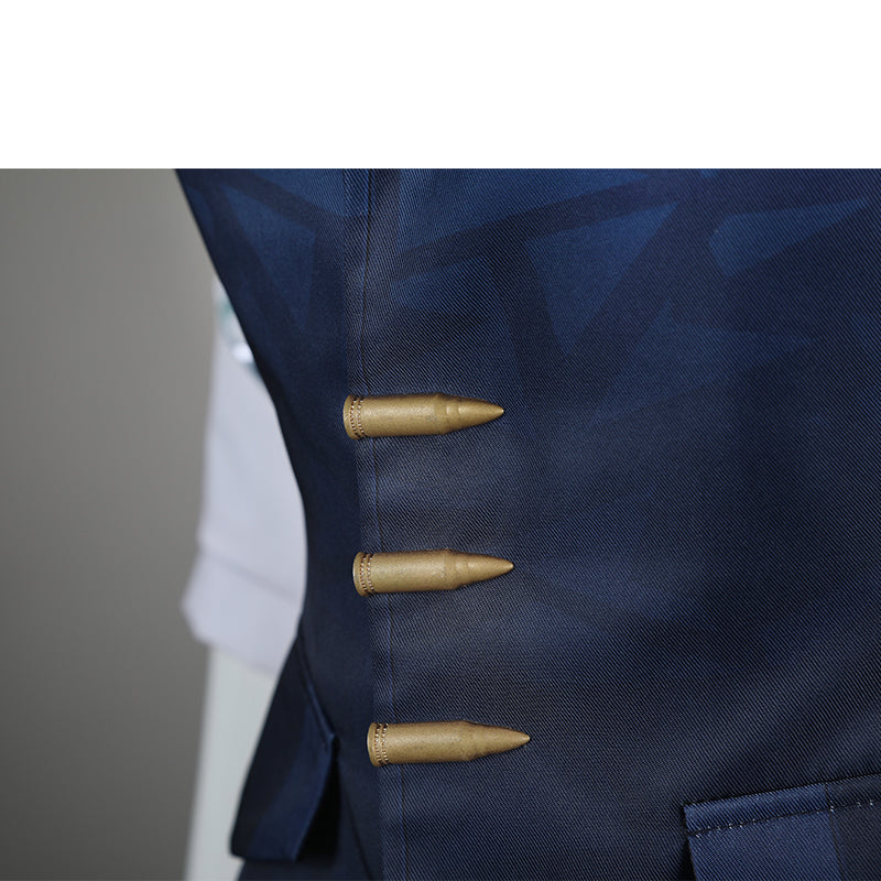 Valorant Chamber Female Cosplay Costume Game Valorant Dress Uniform Halloween Carnival Suit - Image 14