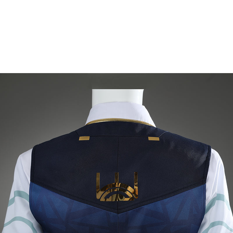 Valorant Chamber Female Cosplay Costume Game Valorant Dress Uniform Halloween Carnival Suit - Image 12