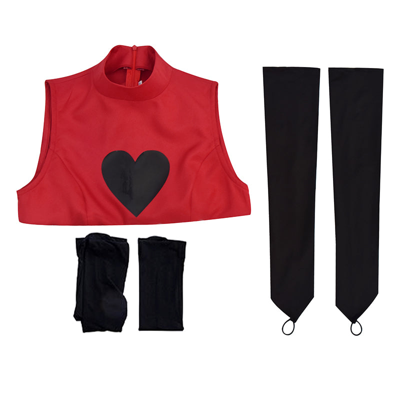 Charlie Morningstar Battle Dress Hazbin Hotel Charlie Full Demon Cosplay Costume Halloween Suit - Image 2