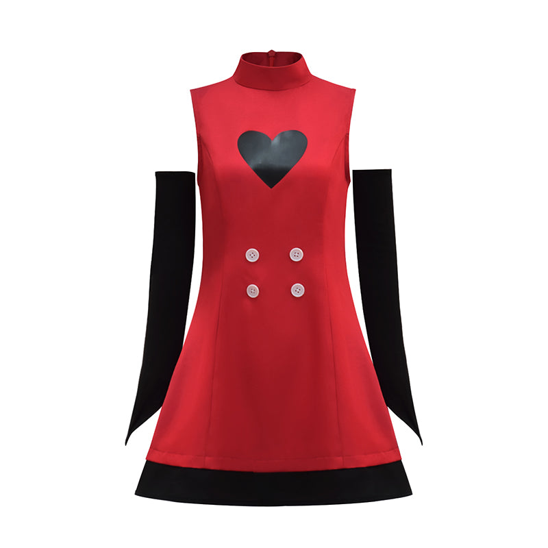 Charlie Morningstar Battle Dress Hazbin Hotel Charlie Full Demon Cosplay Costume Halloween Suit - Image 3