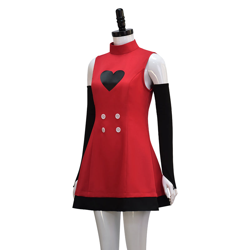 Charlie Morningstar Battle Dress Hazbin Hotel Charlie Full Demon Cosplay Costume Halloween Suit - Image 5