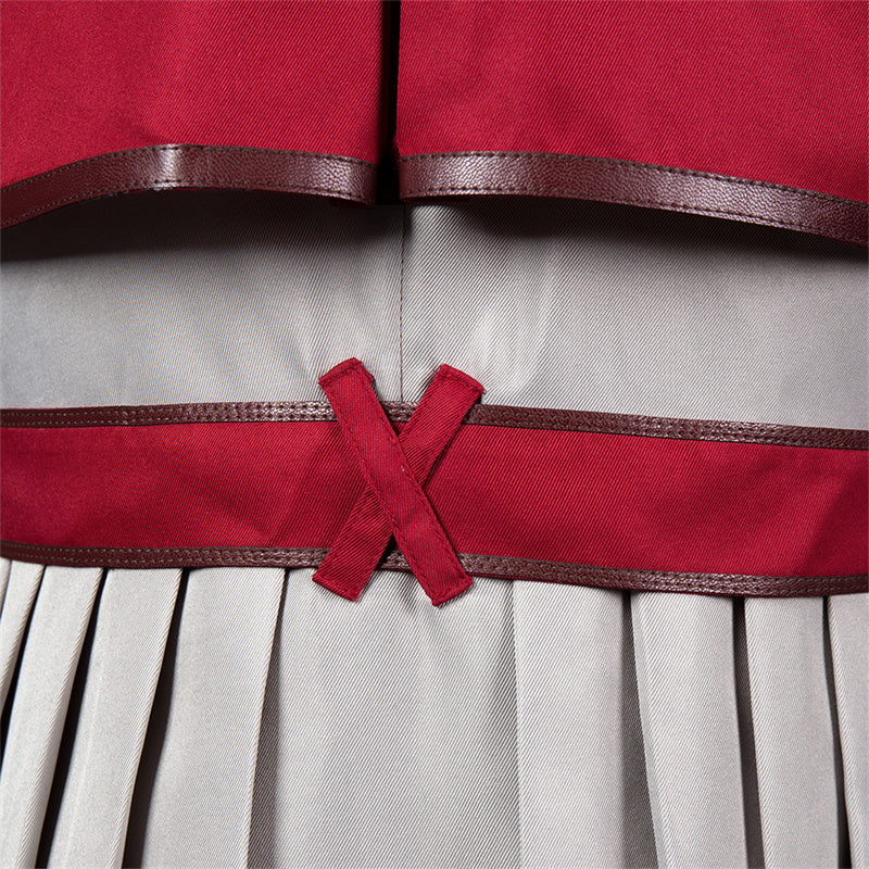 Anime Lycoris Recoil Nishikigi Chisato Cosplay Costume Red School Uniform JK Dress - Image 18