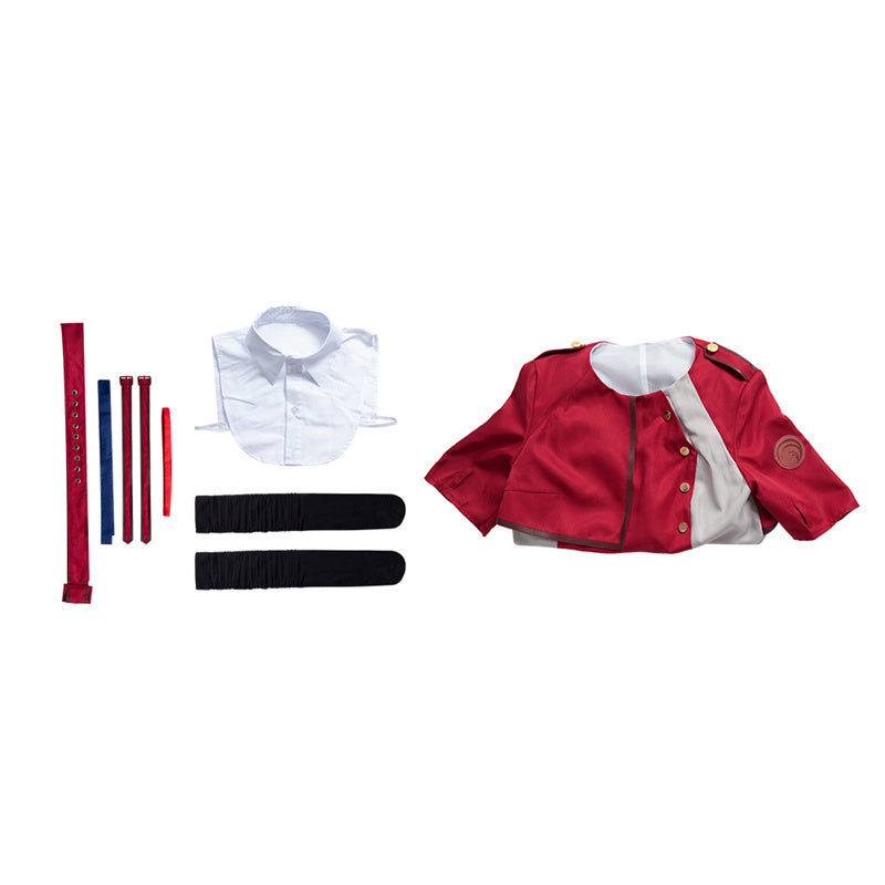 Anime Lycoris Recoil Nishikigi Chisato Cosplay Costume Red School Uniform JK Dress - Image 20