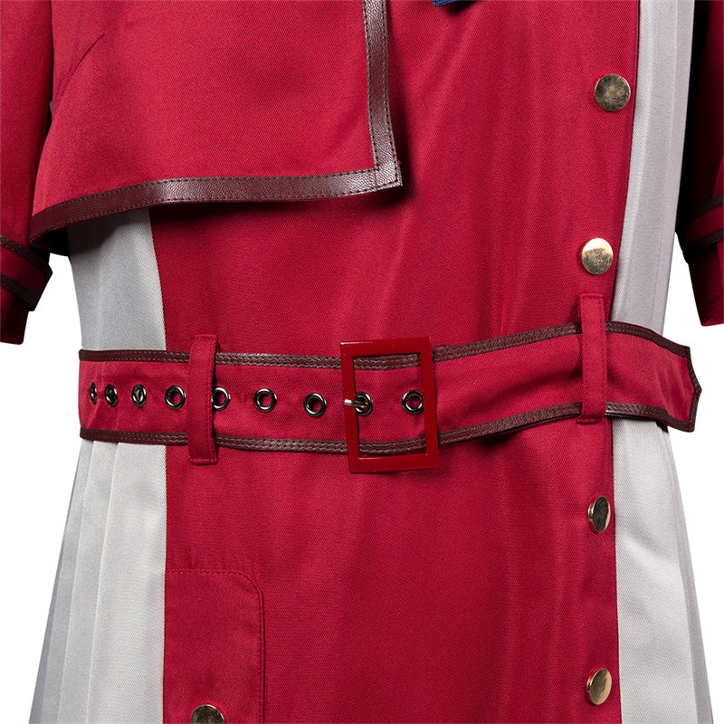 Anime Lycoris Recoil Nishikigi Chisato Cosplay Costume Red School Uniform JK Dress - Image 7