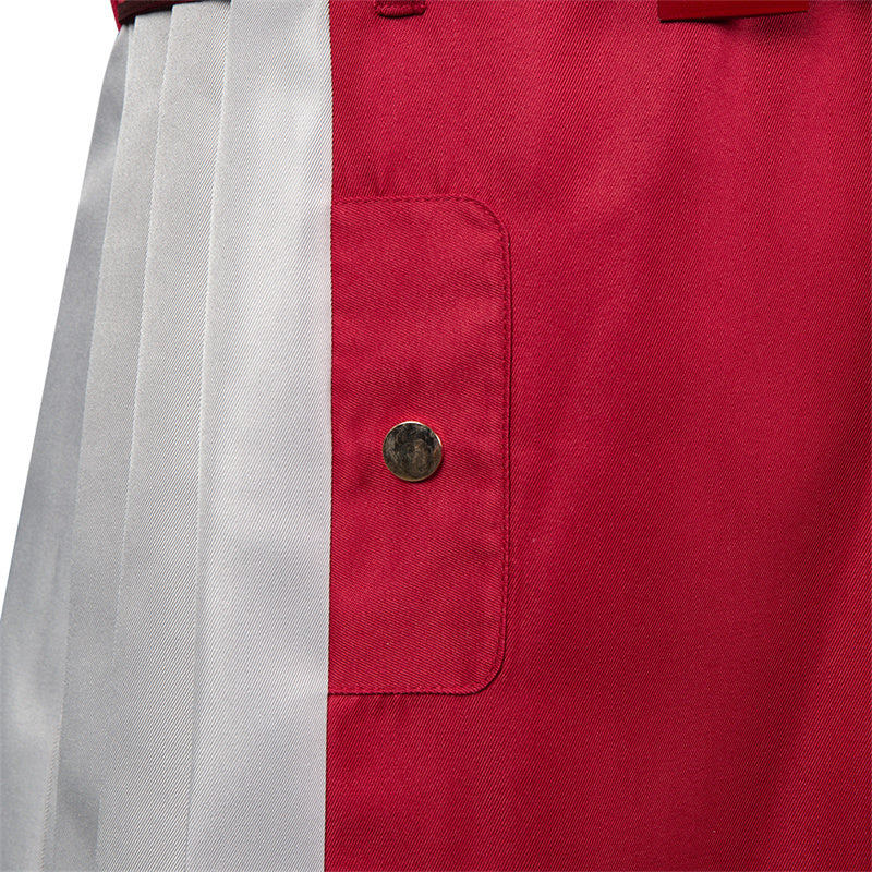 Anime Lycoris Recoil Nishikigi Chisato Cosplay Costume Red School Uniform JK Dress - Image 9
