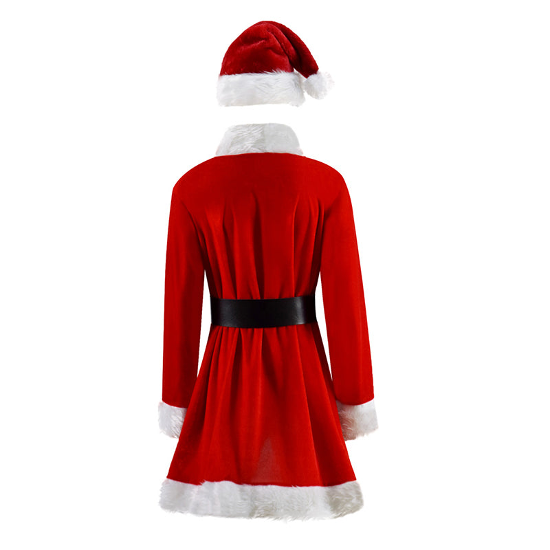 2022 Christmas Lady Cosplay Costume Christmas Party Suit Sexy Red Dress Bunny Girl Uniform - Image 5