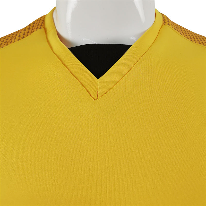 Star Trek: Strange New Worlds Captain Christopher Pike Cosplay Costume Yellow Uniform Shirt - Image 8
