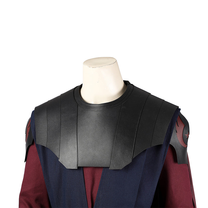 Clone Wars Anakin Cosplay Costume Star Wars Anakin Skywalker Uniform Halloween Cloak Outfits - Image 8
