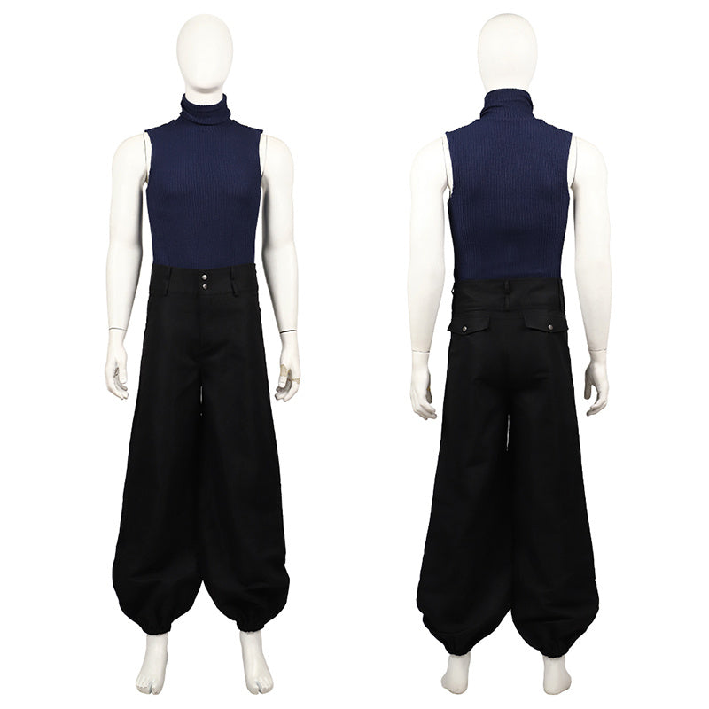 FF7 Cloud Strife Cosplay Final Fantasy VII Remake Costume Halloween Outfit Version 2 - Image 6