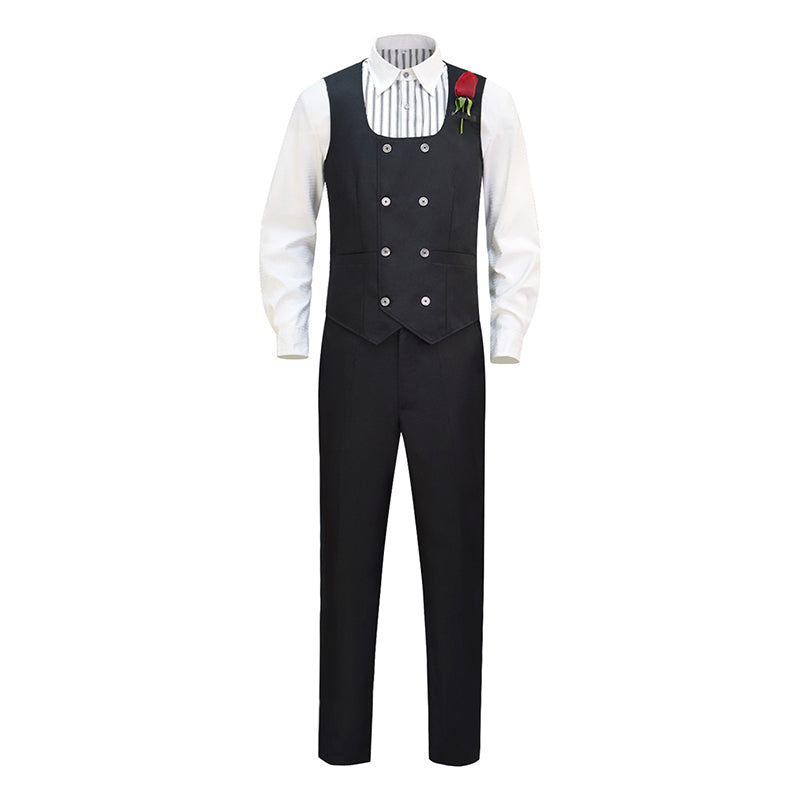 The Hunger Games Coriolanus Snow Cosplay Costume The Ballad of Songbirds and Snakes Outfits - Image 3