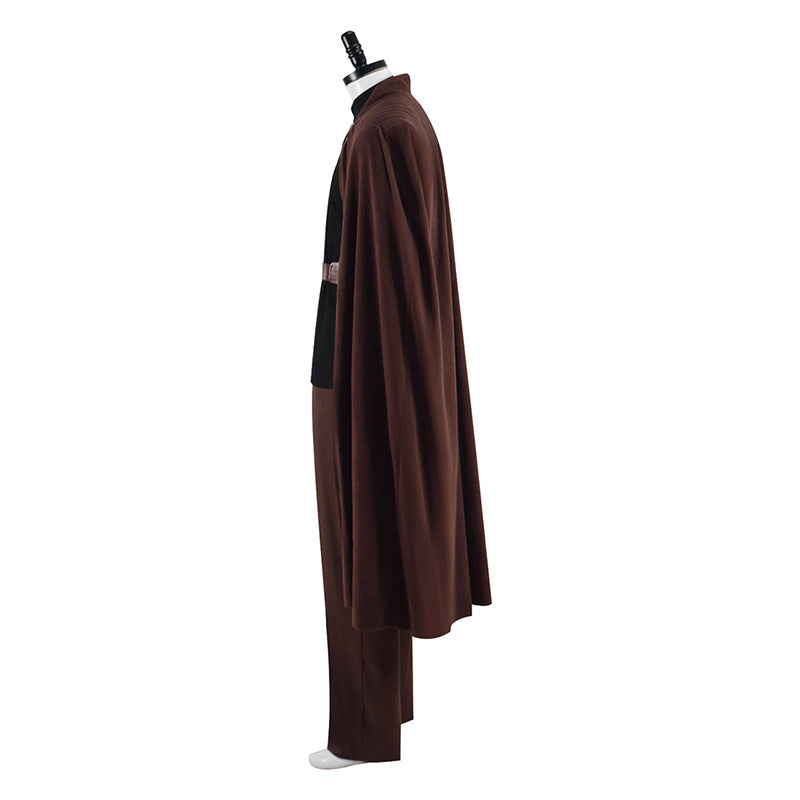 Star Wars Jedi Master Count Dooku Cosplay Costume Cape Outfit Halloween Party Suit - Image 4