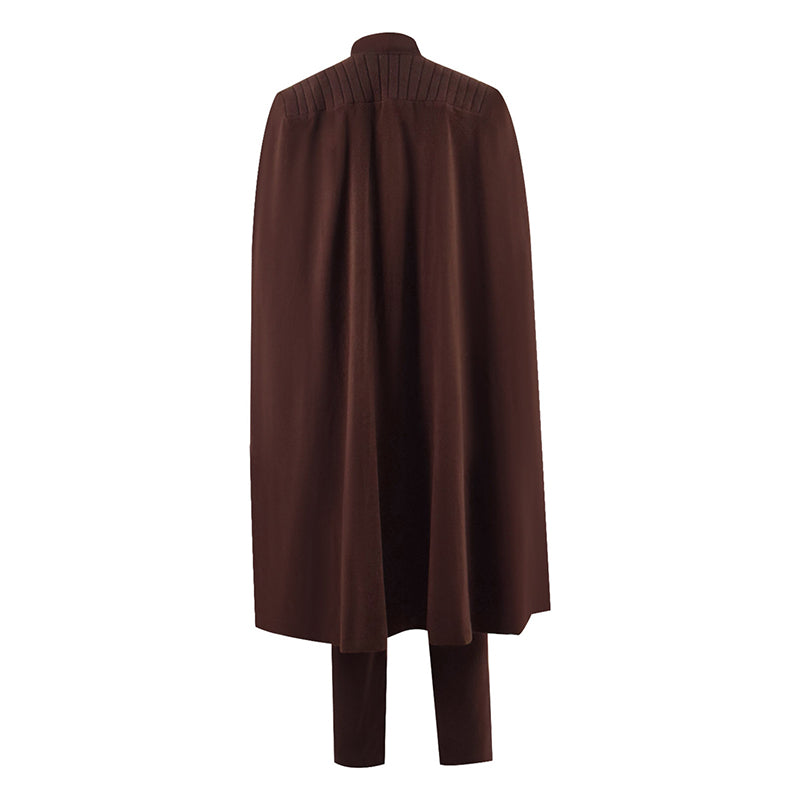 Star Wars Jedi Master Count Dooku Cosplay Costume Cape Outfit Halloween Party Suit - Image 5