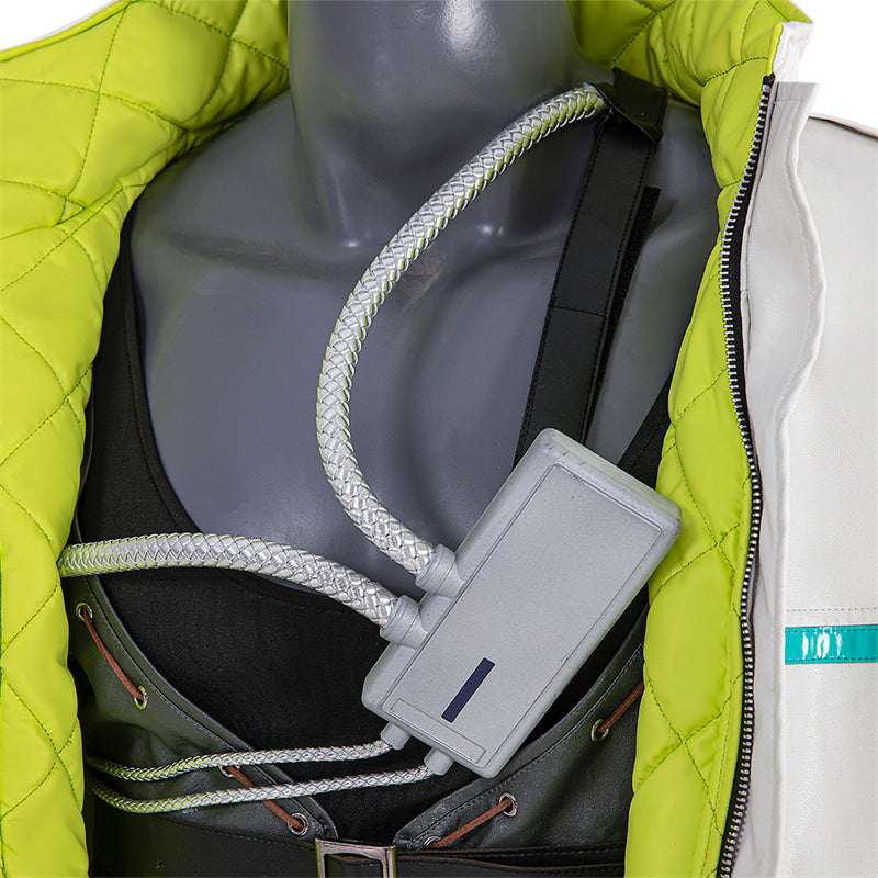 Game Apex Legends Crypto Cosplay Tae Joon Park Costume Halloween Party Suit - Image 12