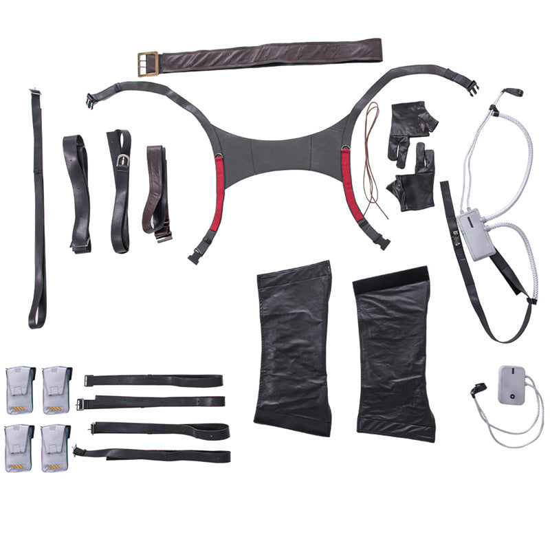 Game Apex Legends Crypto Cosplay Tae Joon Park Costume Halloween Party Suit - Image 11