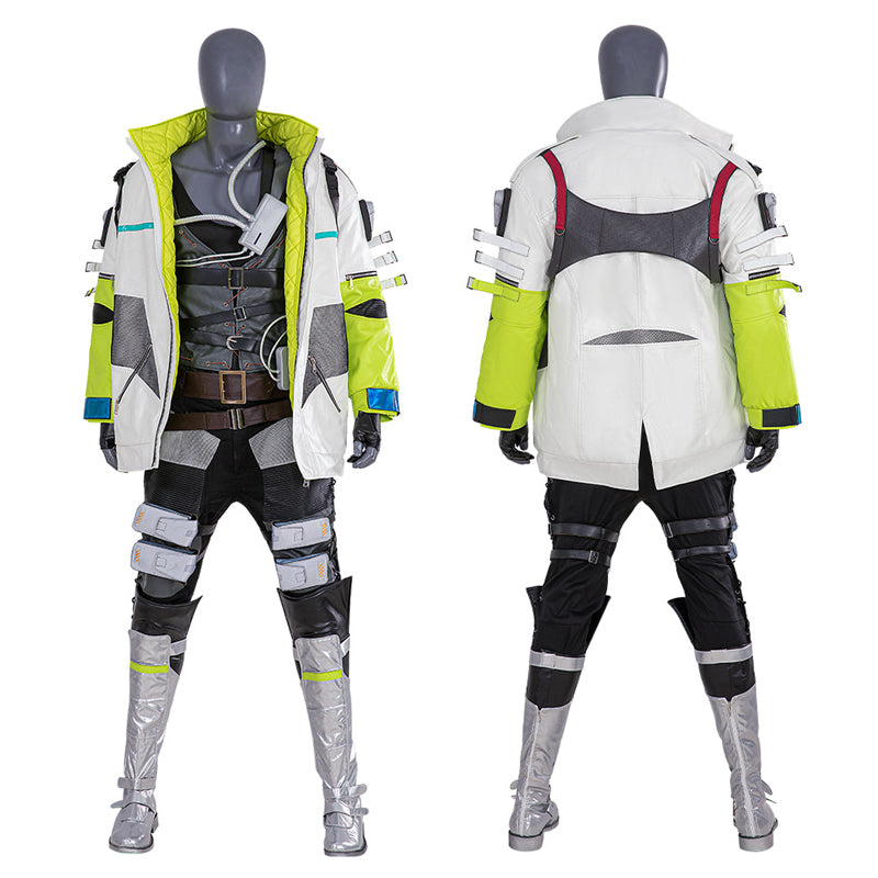 Game Apex Legends Crypto Cosplay Tae Joon Park Costume Halloween Party Suit - Image 2