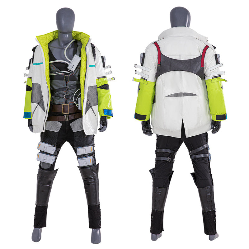 Game Apex Legends Crypto Cosplay Tae Joon Park Costume Halloween Party Suit - Image 4