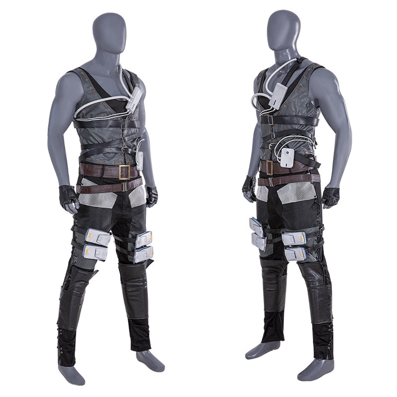 Game Apex Legends Crypto Cosplay Tae Joon Park Costume Halloween Party Suit - Image 6