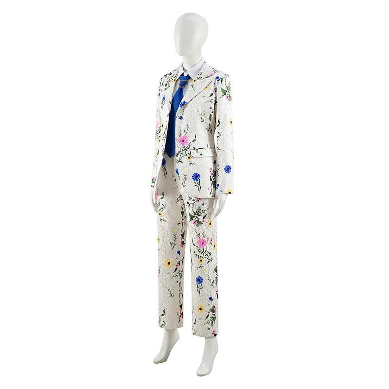 The Gray Man 2022 Dani Miranda Cosplay Costume Ana de Armas Blazer Floral Suit - Image 3