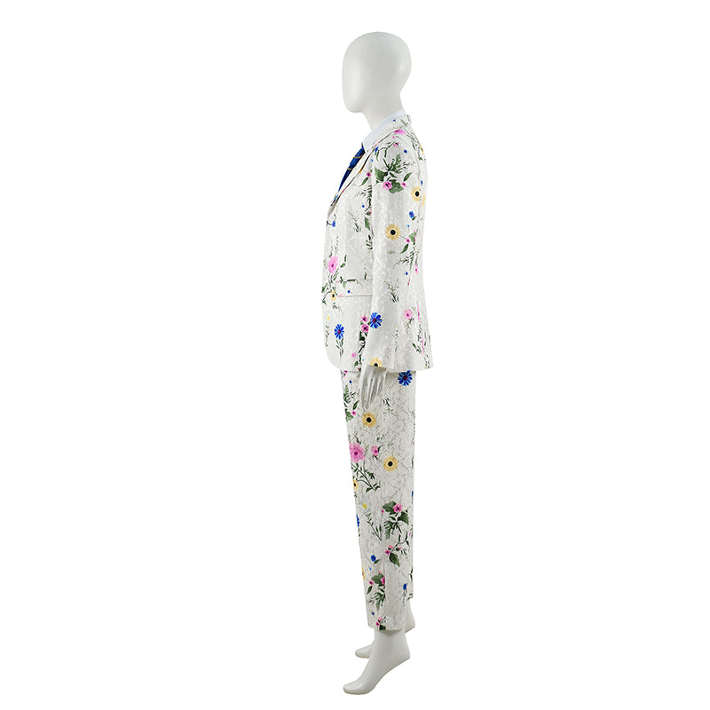 The Gray Man 2022 Dani Miranda Cosplay Costume Ana de Armas Blazer Floral Suit - Image 4