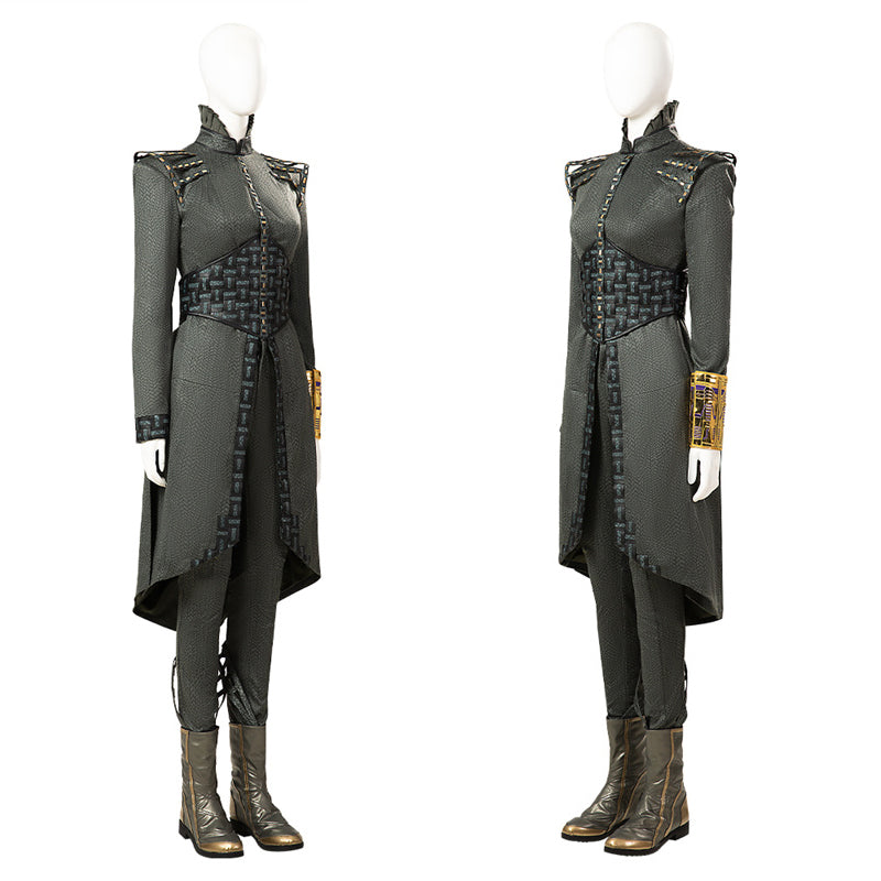 The Kree Dar Benn Cosplay Costume Superhero Captain 2 Villain Suit Halloween Outfit - Image 3