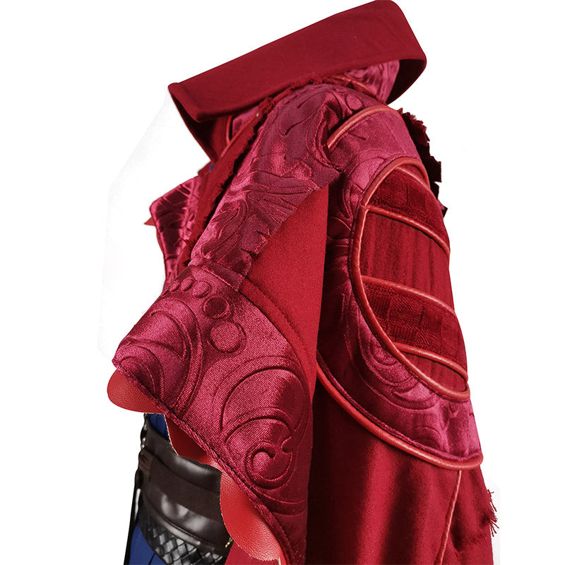 Doctor Strange 2 Stephen Strange Cosplay Dr. Strange Costume Red Robe Full Set - Image 9