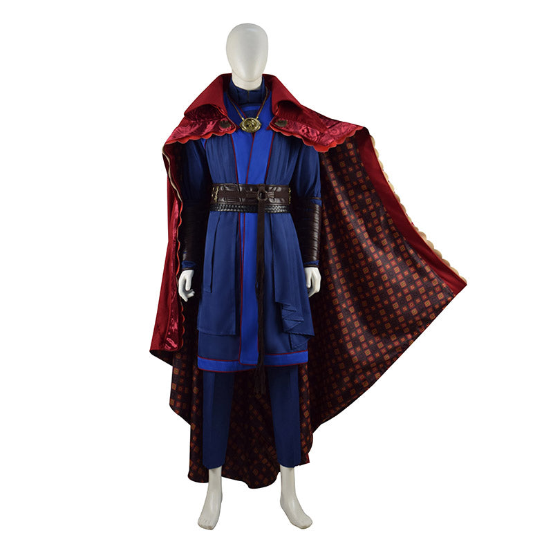 Doctor Strange 2 Stephen Strange Cosplay Dr. Strange Costume Red Robe Full Set - Image 3