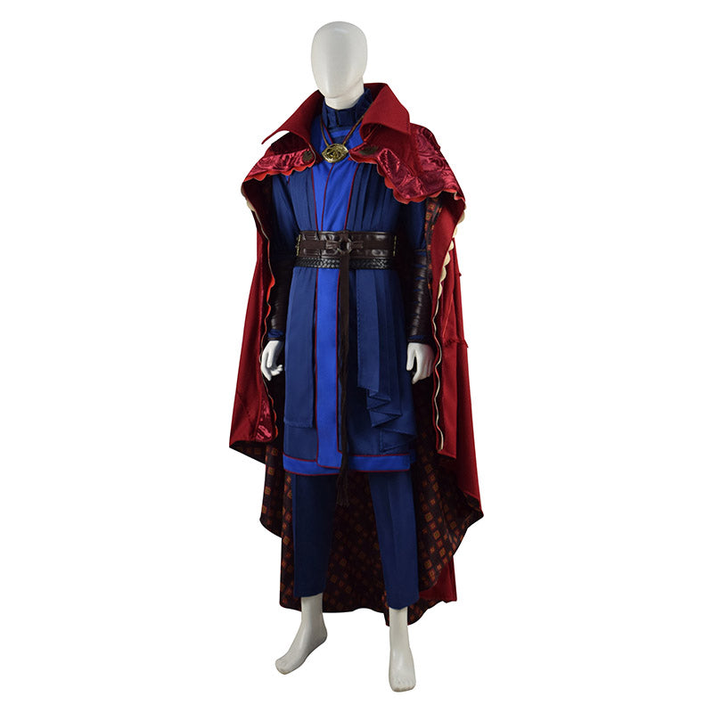 Doctor Strange 2 Stephen Strange Cosplay Dr. Strange Costume Red Robe Full Set - Image 4