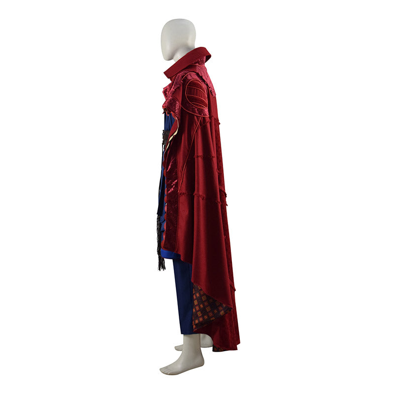 Doctor Strange 2 Stephen Strange Cosplay Dr. Strange Costume Red Robe Full Set - Image 5