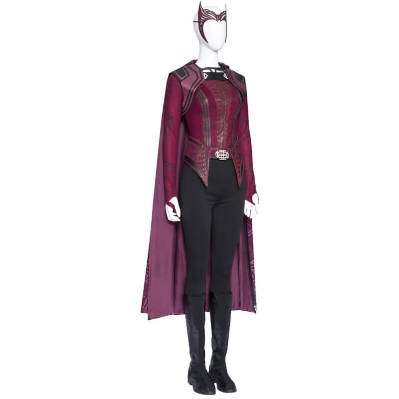 Doctor Strange 2: Scarlet Witch's New Costumes Doctor Strange in the Multiverse of Madness Wanda Cosplay Costume - Image 3