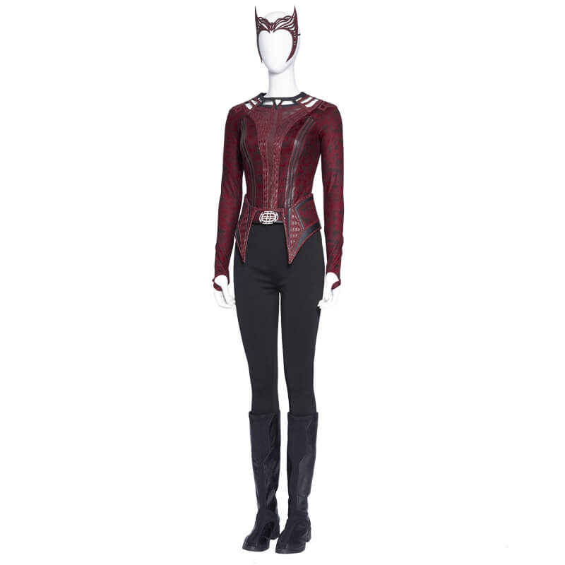 Doctor Strange 2: Scarlet Witch's New Costumes Doctor Strange in the Multiverse of Madness Wanda Cosplay Costume - Image 8