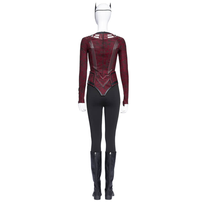 Doctor Strange 2: Scarlet Witch's New Costumes Doctor Strange in the Multiverse of Madness Wanda Cosplay Costume - Image 9