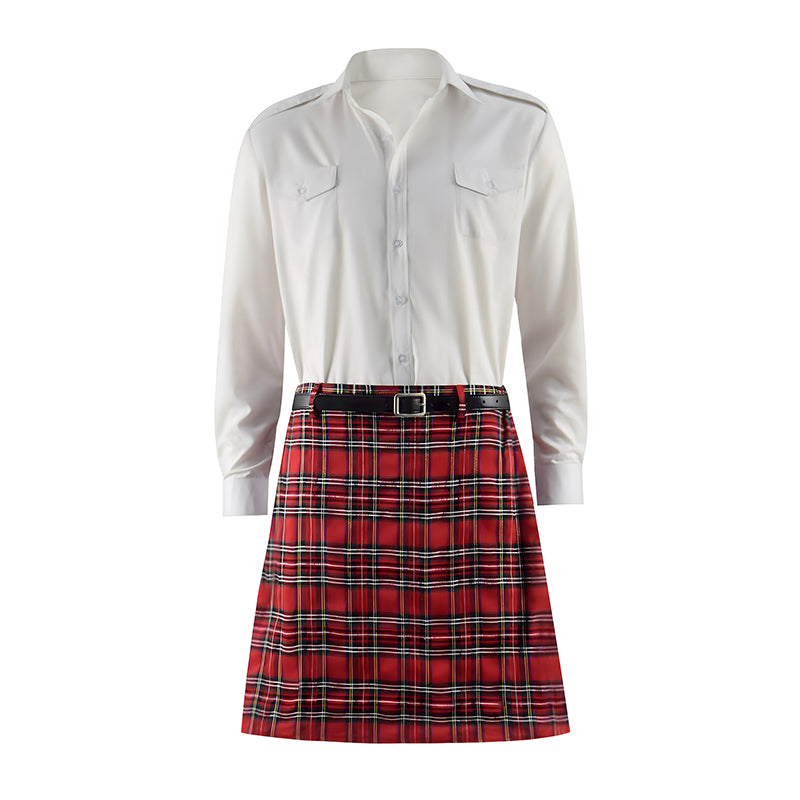 Doctor Who Jamie Mccrimmon Companion of Two Cosplay Costumes Suit Outfit - Image 6