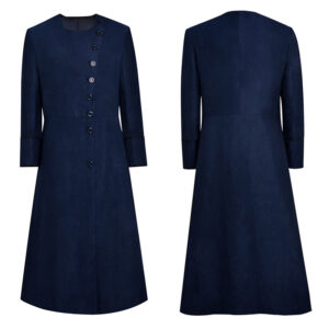 Doctor Who: The Power of the Doctor Cosplay Sacha Dhawan Master Rasputin Coat Halloween Costume