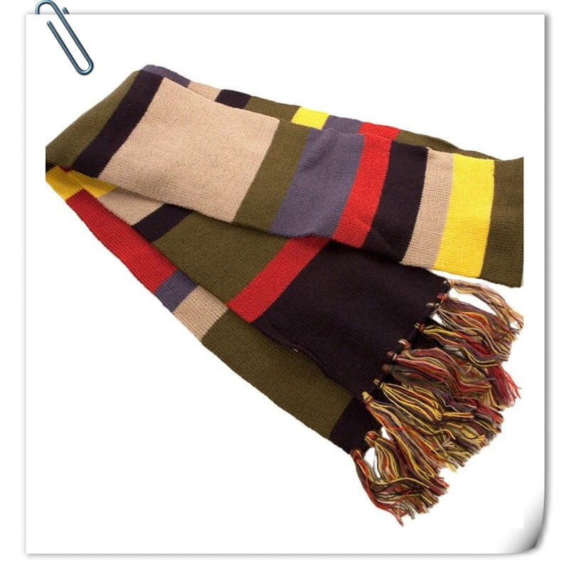 4th Doctor Scarf Doctor Who Fourth Doctor Cosplay Scarf - Image 2