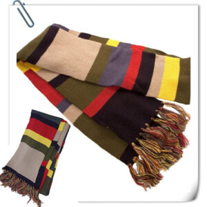 4th Doctor Scarf Doctor Who Fourth Doctor Cosplay Scarf