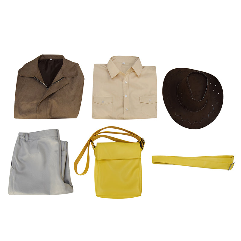 Dr. Indiana Jones Cosplay Indiana Jones and The Dial of Destiny Halloween Costume - Image 8