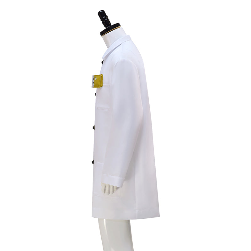 Fallout Dr Siggi Wilzig Cosplay Costume Fallout White Coat Outfit Halloween Carnival Suit - Image 4