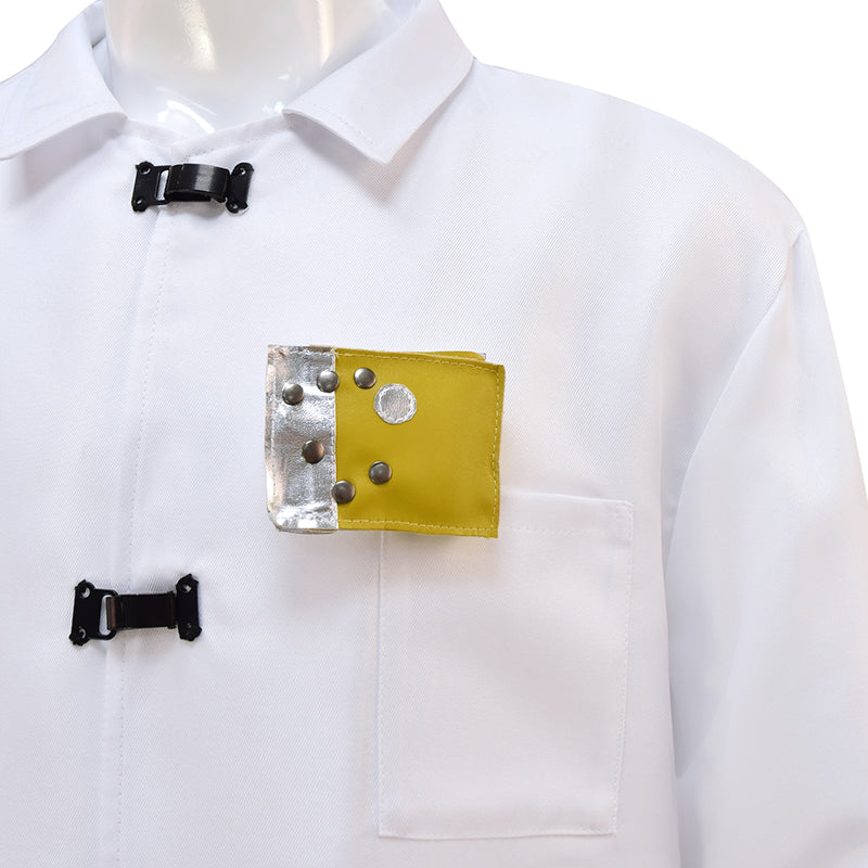 Fallout Dr Siggi Wilzig Cosplay Costume Fallout White Coat Outfit Halloween Carnival Suit - Image 9