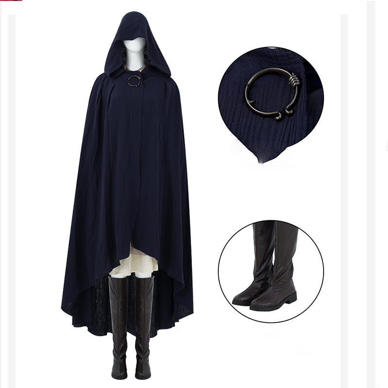 Elden Ring Cosplay Elden Ring Melina Custume The Witcher Melina Cloak Full Set - Image 5