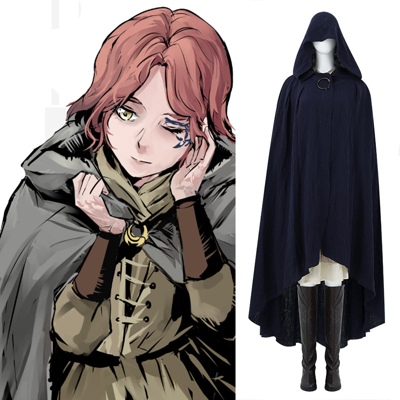 Elden Ring Cosplay Elden Ring Melina Custume The Witcher Melina Cloak Full Set