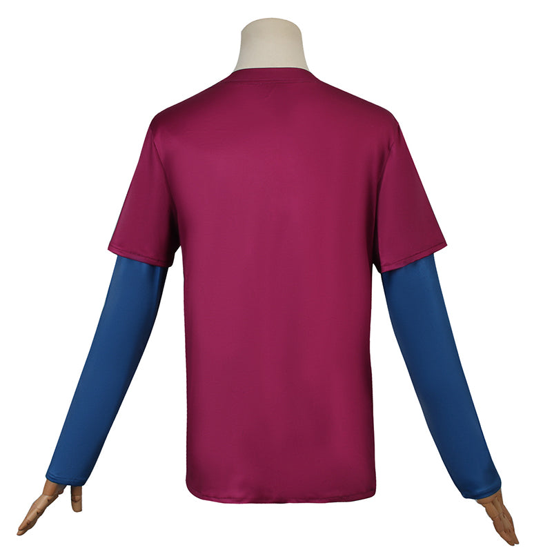 Survivor Ellie Cosplay Costume Game Fake two-piece T-shirt Halloween Suit - Image 5
