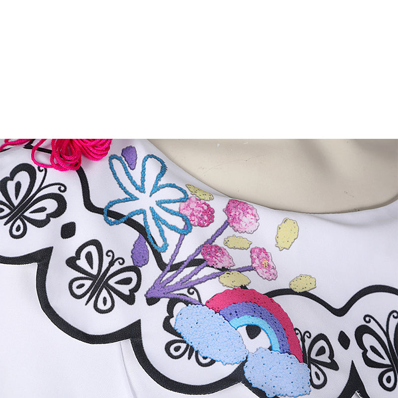 Encanto Cosplay Mirabel Madrigal Costume Fairy Tale Princess Magical Dress For Girls Women - Image 12