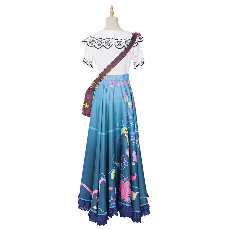 Encanto Dress Fairy Princess Dress Encanto Mirabel Costume Girls Cosplay - Image 4