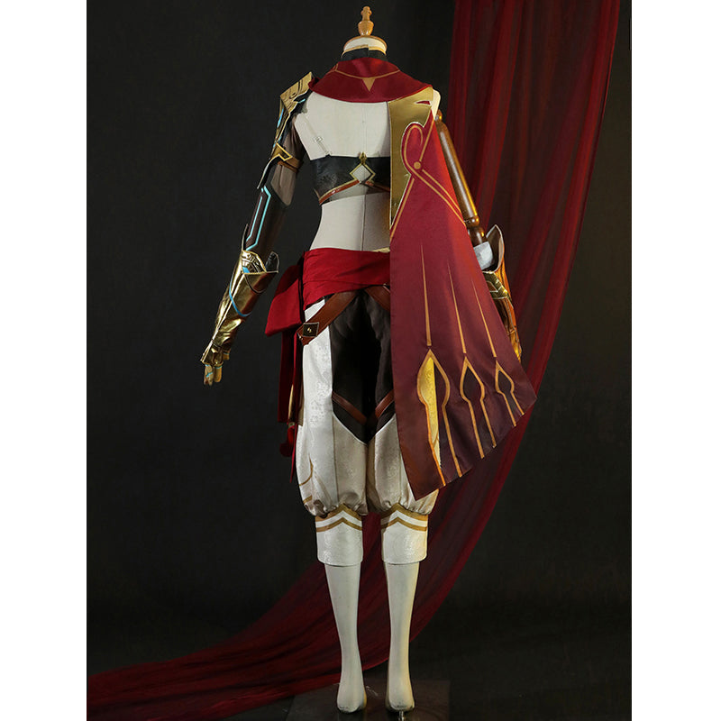 Genshin Impact Eremites Galehunter Cosplay Costume Women Anime Domineering New Outfit Halloween Suit - Image 4