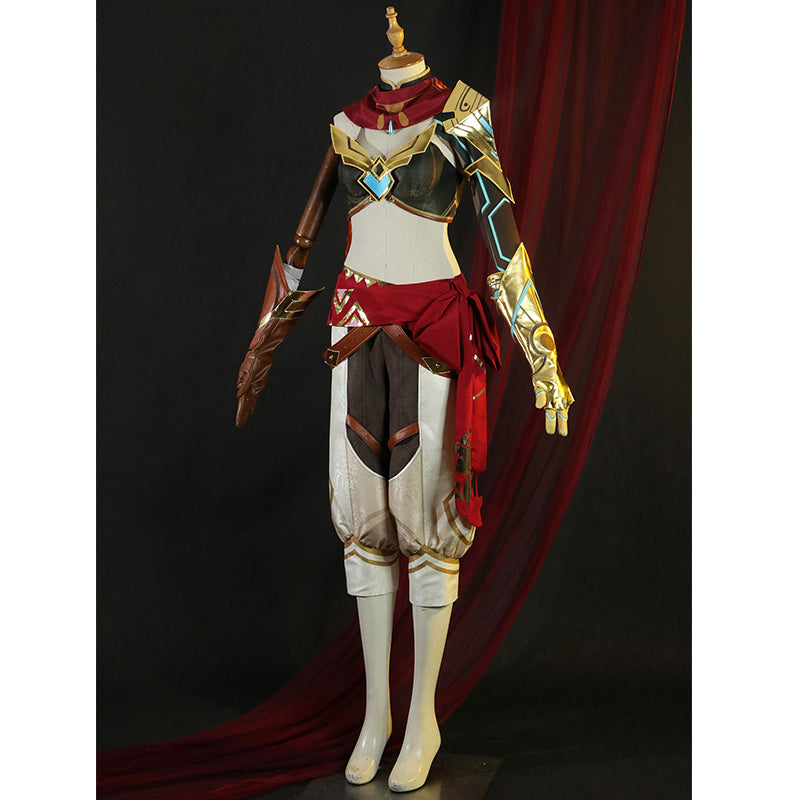 Genshin Impact Eremites Galehunter Cosplay Costume Women Anime Domineering New Outfit Halloween Suit - Image 3