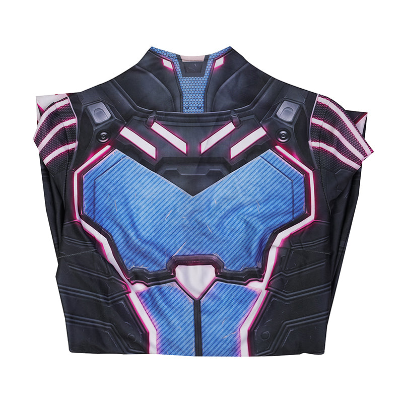 Split Fiction Mio Cosplay Costume Purple Jumpsuit Halloween Outfit - Image 19