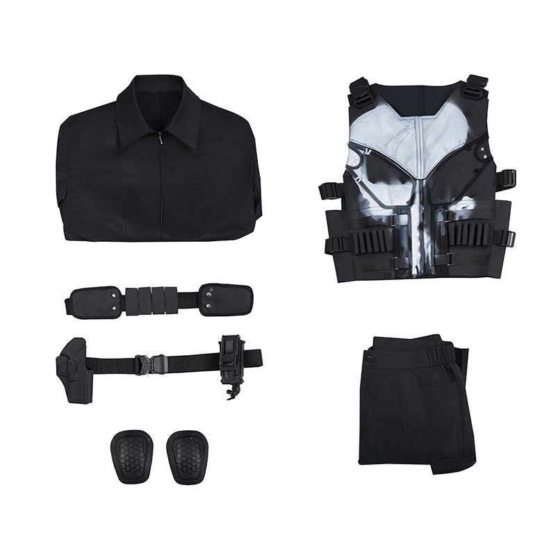 Daredevil Born Again Cosplay Marvel's The Punisher Costume Halloween Outfit - Image 26