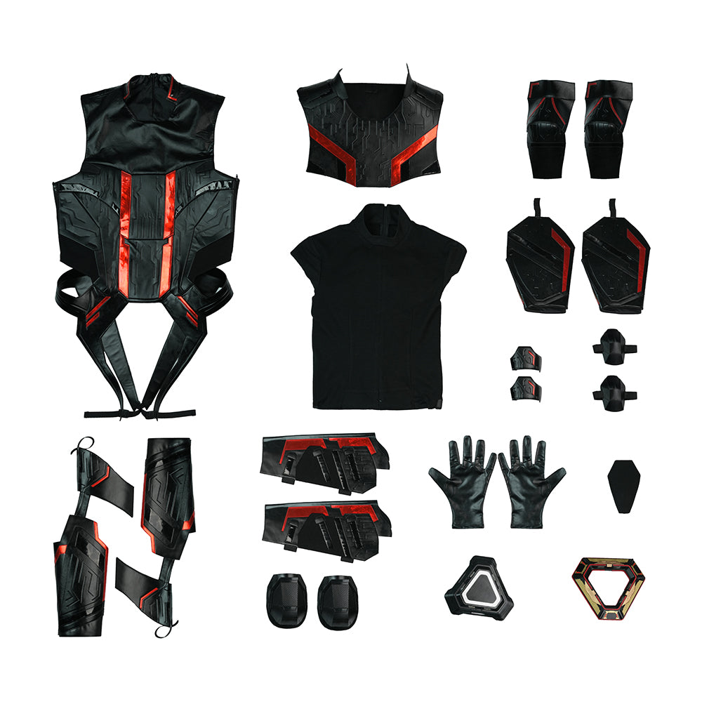 Tron Ares Cosplay Costume Men's Jumpsuit Jared Leto Cosplay Leather Suit - Image 10