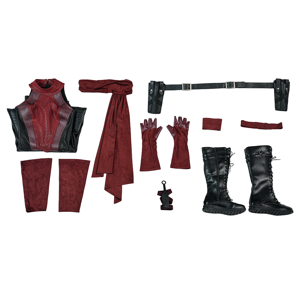 Elektra Cosplay Costume Daredevil Born Again Season 3 Women's Halloween Outfit - Image 12