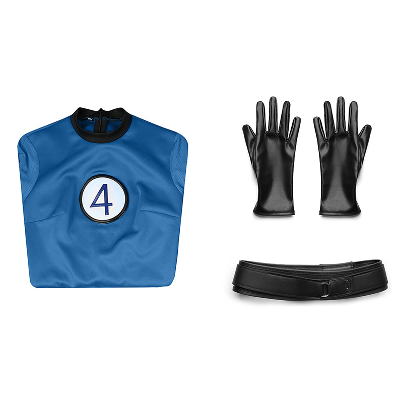 The Fantastic Four Sue Storm Costume Invisible Woman Cosplay Jumpsuit - Image 34